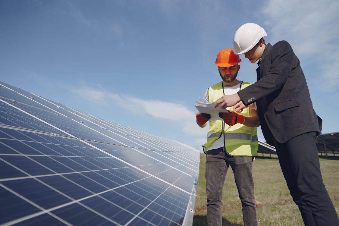 Solar Panel farm enjoying the benefits of master data management