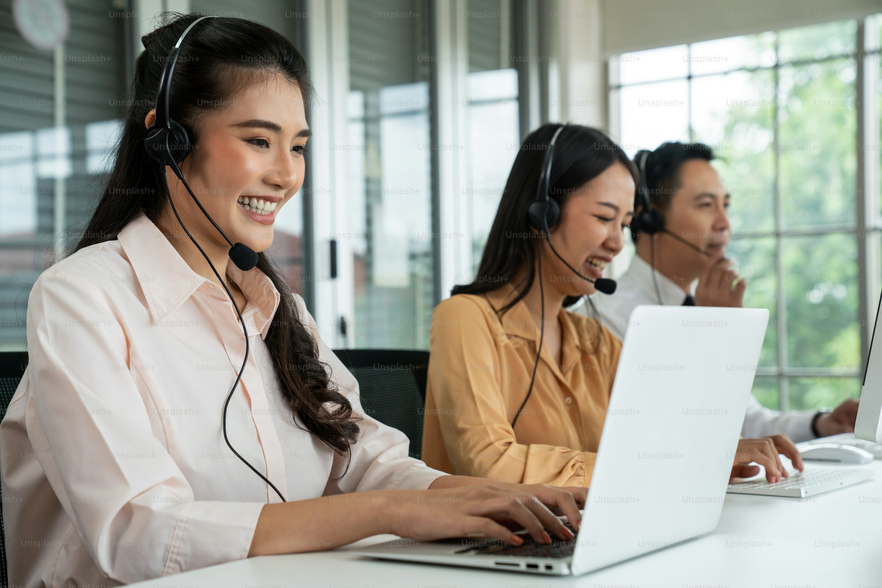 representatives from it call center tech companies