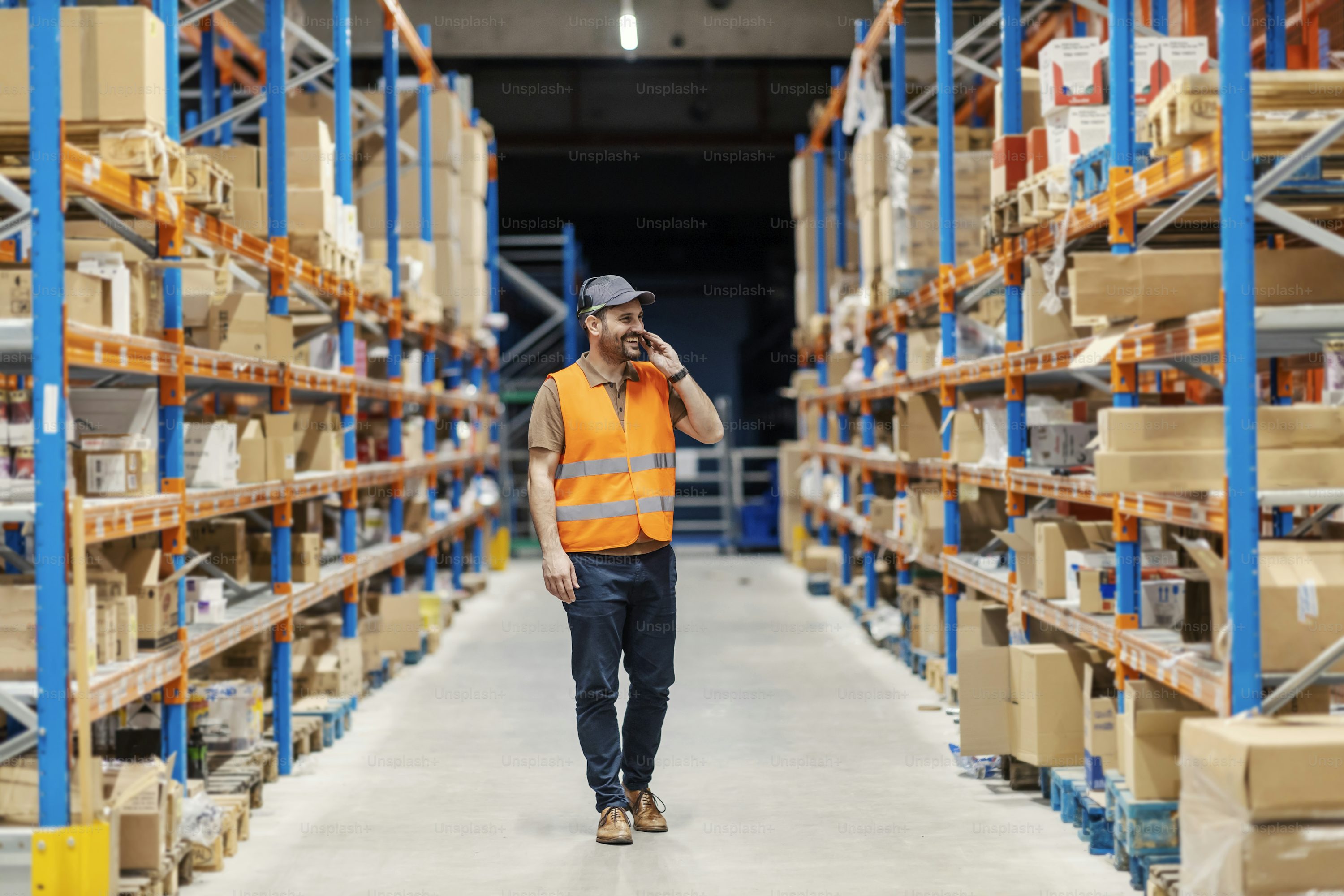 Warehouse requiring iot hardware 