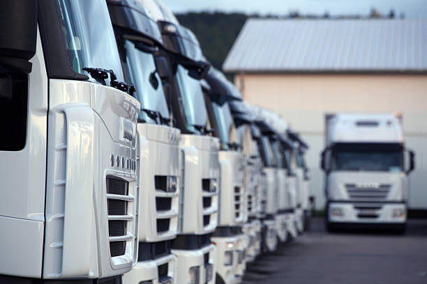 Security Trucks representing iot device control